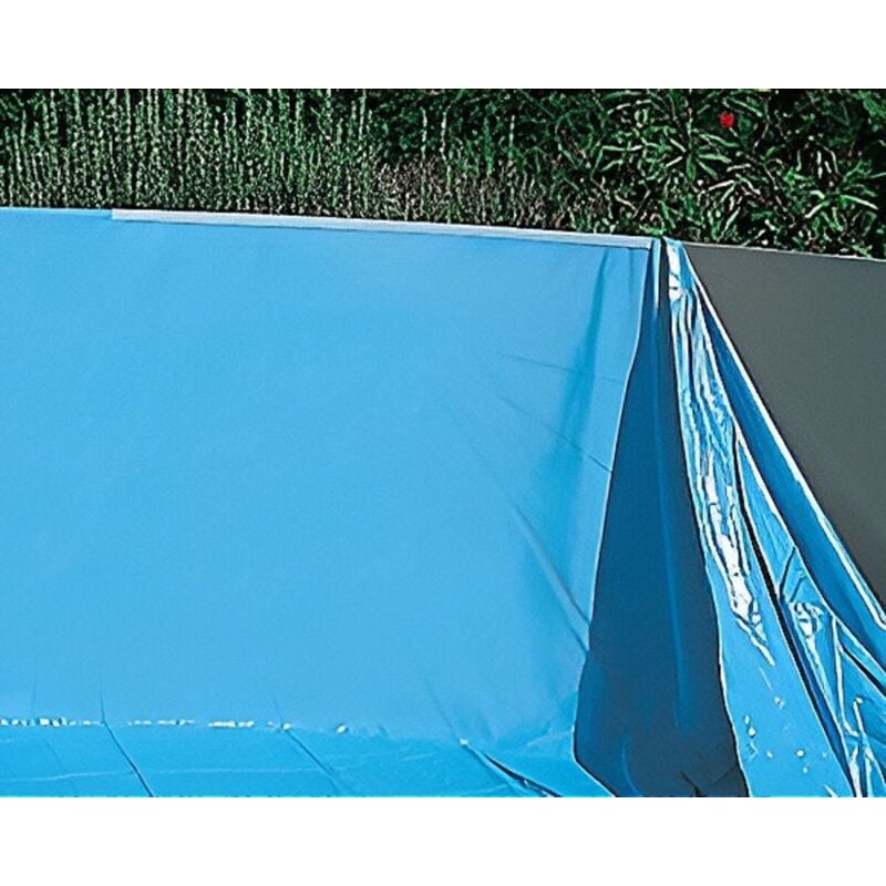Liner piscine hors-sol ovale TOI swimpool luxe 640x366x132cm couleur bleu