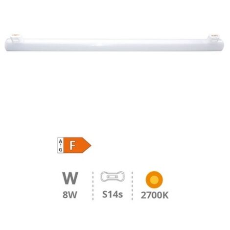 Linestra de led 8W 750lm 500mm 2700K 2 casquillos GSC 2003539