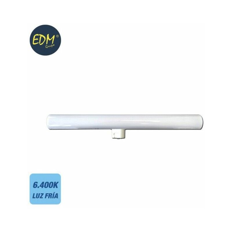 Linestra led EDM 1 Attacco S14D 7W 750lm 6400K Luce Fredda 300x30x47mm