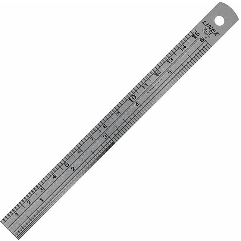 Steel Ruler 150mm - LX49340 - Linex