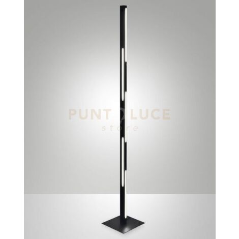 LING LAMPADA DA TERRA NERA  A LED 3000K - 36W - 4320 lm DIMMERABILE