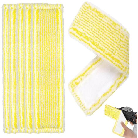 Lingette Nettoyage Aspirateur - 6 pièces, Lingette Nettoyage Microfibre Aspirateur Vitre - Convient pour Kärcher WV2/WV5/WV6
