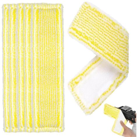 Lingette Nettoyage Aspirateur - 6 pièces, Lingette Nettoyage Microfibre Aspirateur Vitre - Convient pour Kärcher WV2/WV5/WV6