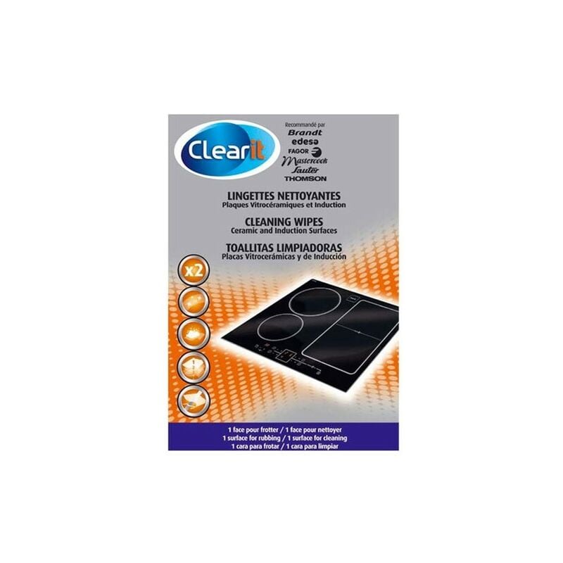 Fagor - Lingettes auto-nettoyantes pour plaques vitroc et induction, Plaques de cuisson, 71X5027 - 1