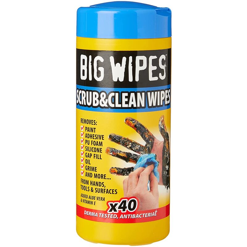 Big Wipes - 140002029 40 toallitas 20X25CM