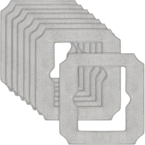 Lingettes de nettoyage pour aspirateur robot de fenêtre ECOVACS Winbot Mini W-CC02-0012, lavables et réutilisables, lot de 8