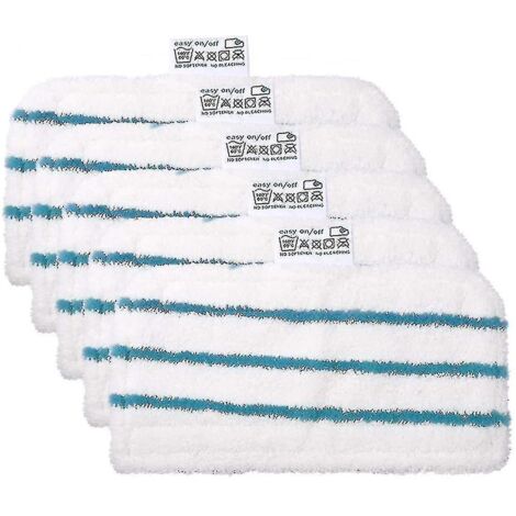 lingettes en microfibre lavables pour balais vapeur Black & Decker