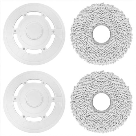 Lingettes et plaques de nettoyage pour aspirateur robot Ecovacs Deebot T20 Omni / T20e Omni