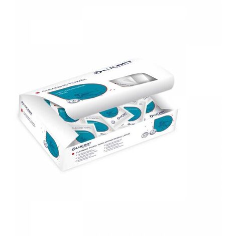 Lingettes hydroalcoolique/ carton de 1200 - LUCART - Lingette