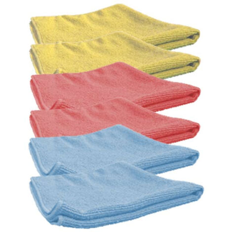 Lingettes microfibres (lot de 6)