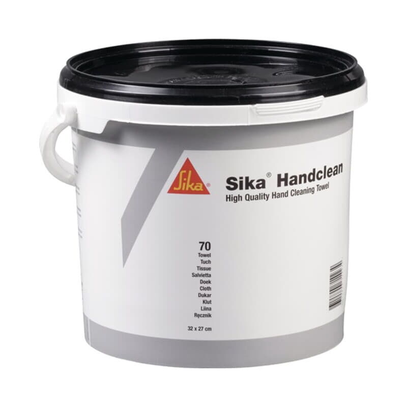 Sika - Lingettes pour les mains ® Handclean 70 serviettes 70 lingettes