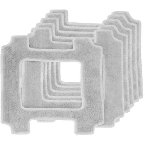 Lingettes pour aspirateur robot LIFENAXX LX-047, 6 pièces, gris