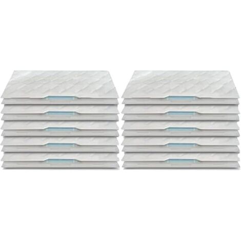 Lingettes pratiques pour robot balayeur, pièce de rechange pour robot de balayage, serpillères en microfibre, lot de chiffons en m