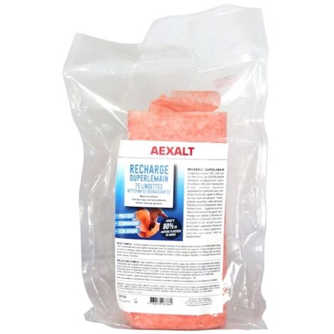 Lingettes REFLAEX - sachet recharge de 80 lingettes - AEXALT