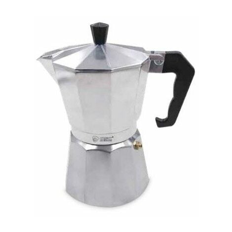 LEOPOLD Cafetera Espresso 6 Tazas TIVOLI-Inox (Induccion