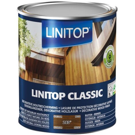 LINITOP - Linitop Classic lasure satin 1 L noyer