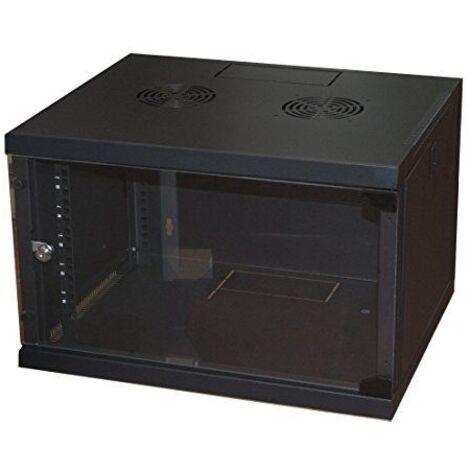 Link Accessori LK1907UN étagère 6U Rack monté sur le mur Noir