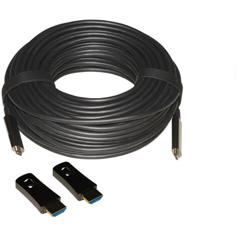 Link Cavo Hdmi 2.0 Aoc Fibra Ottica Mt 20 Con Connettori Staccabili