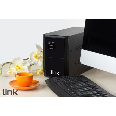 Link Gruppo di Continuita' UPS 1000VA / 600W 4 Prese IEC