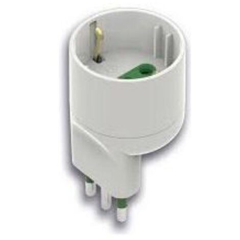 Link Led Adattatore Schuko 16AT Bianco