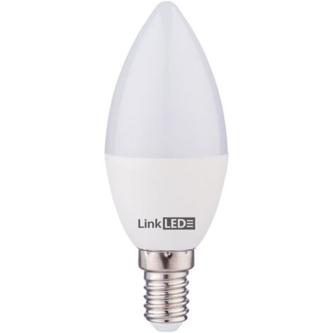 Link Led Lampadina Led Oliva 6W E14 4k 450 Lm