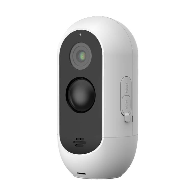 Link2home - Caméra extérieure solaire connectée wifi, rechargable