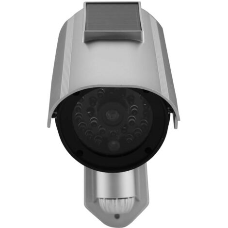 LINK2HOME Caméra solaire factice
