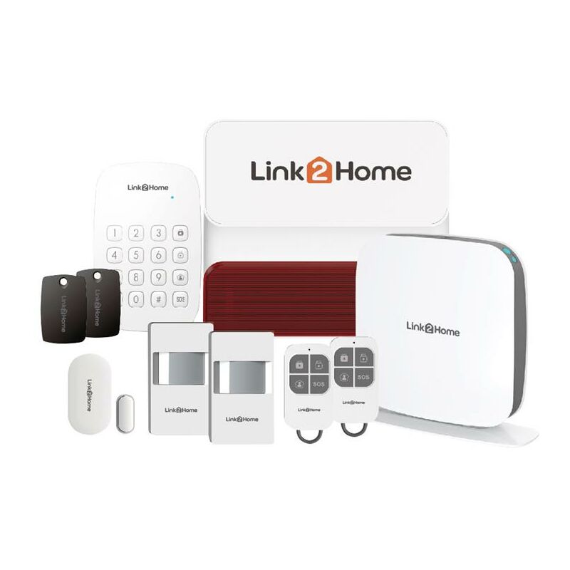 Link2home - L2H-SECUREKIT Smart Alarm Kit lthseckit