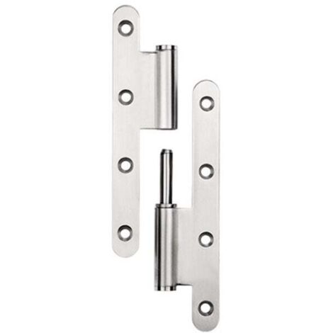 Links - Edelstahlscharnier - verdickt - 140x60x2,5mm