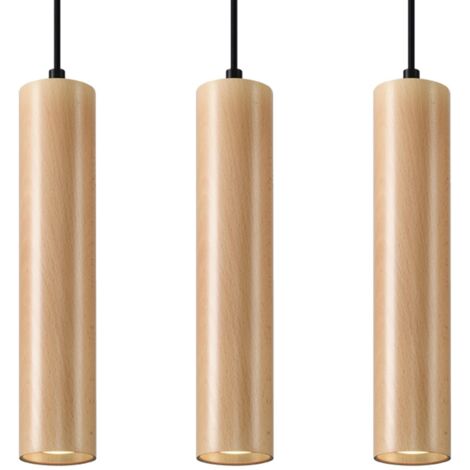 LINO 3 Wooden pendant lamp