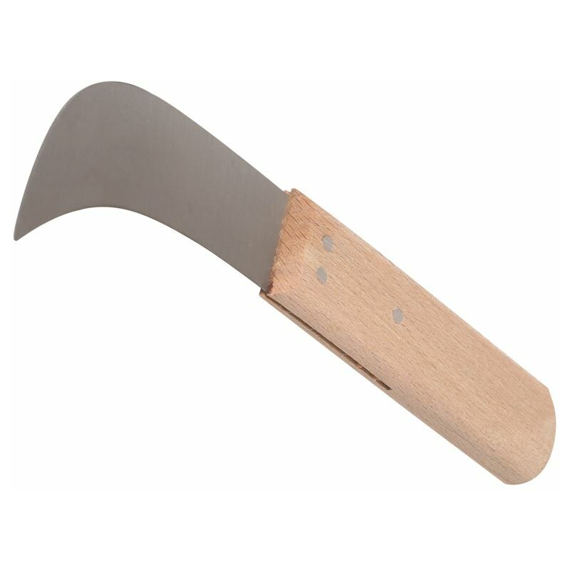 TBC - Lino Knife 75mm (3in) - Beech Handle faiklino