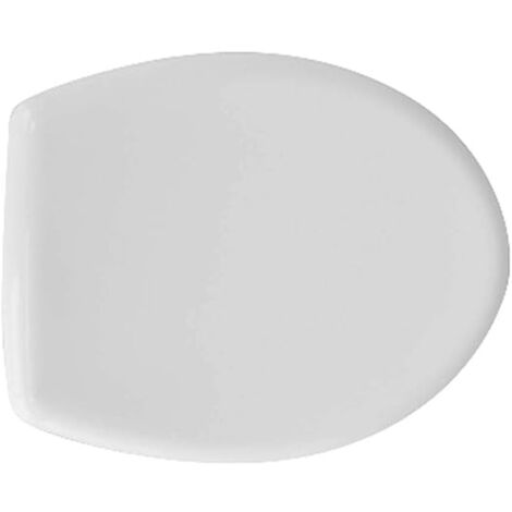 LINPHA Copriwater Coprivaso Sedile per Vaso Dora Bianco
