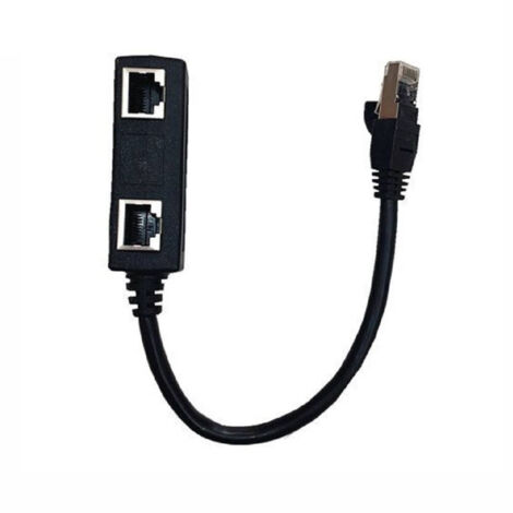 Linq - Cavo Scheda Sdoppiatore Rj45 2in1 Splitter 2 Porte Adsl Ethernet Internet It-7012 -