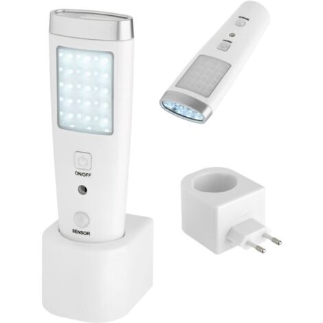 LINTERNA 15 LED RECARGABLE - 153X50X35