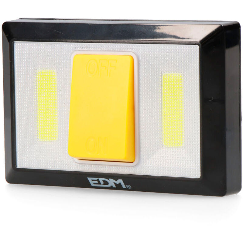 

EDM Linterna 200 lumens con base imantada y adhesiva edm