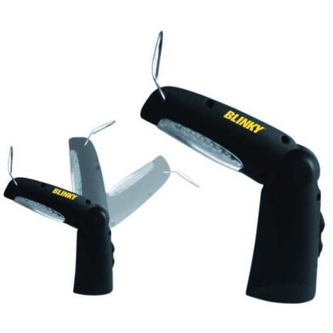 Linterna Blinky Led de Litio Plegable con Gancho Led 21+5