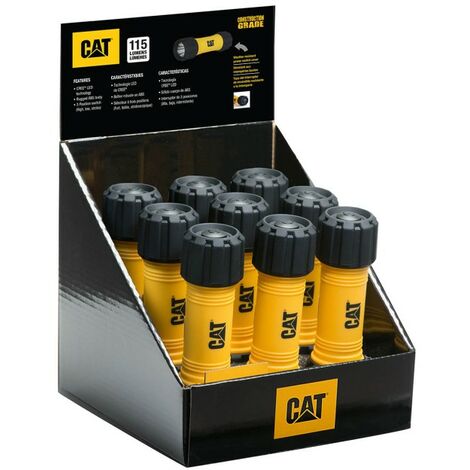 Linterna CAT Compacta de trabajo 115 LUMEN - Expositor 9 uds.
