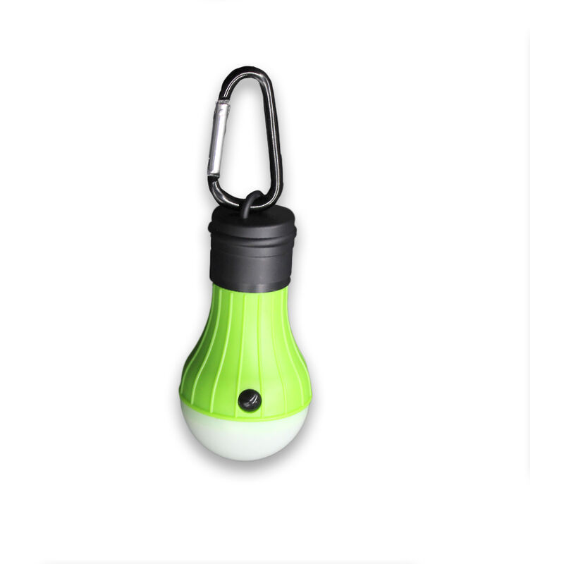 

Linterna color verde bombilla led con arnés - 2 posiciones - para camping