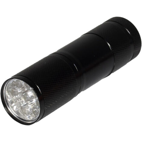 Linterna de 9 LEDs en aluminio PERALINE