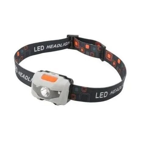 Linterna de Cabeza 1 Led 140 Lumen Autonomía 360 Min, linterna cabeza, camping, trekking