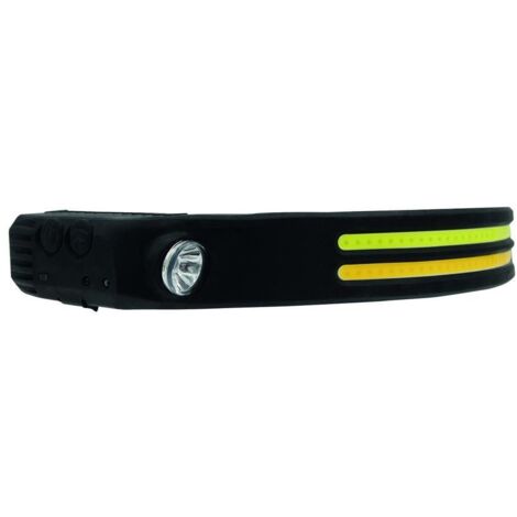 Linterna de cabeza LED COB con sensor 6W