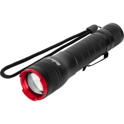 Linterna de mano recargable de 800 lm y 10 W, de aluminio, modelo Rebel.