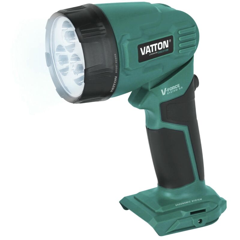 Alfa - Linterna led de Mano vatton 20V Sin Batería: Ilumina tus Proyectos