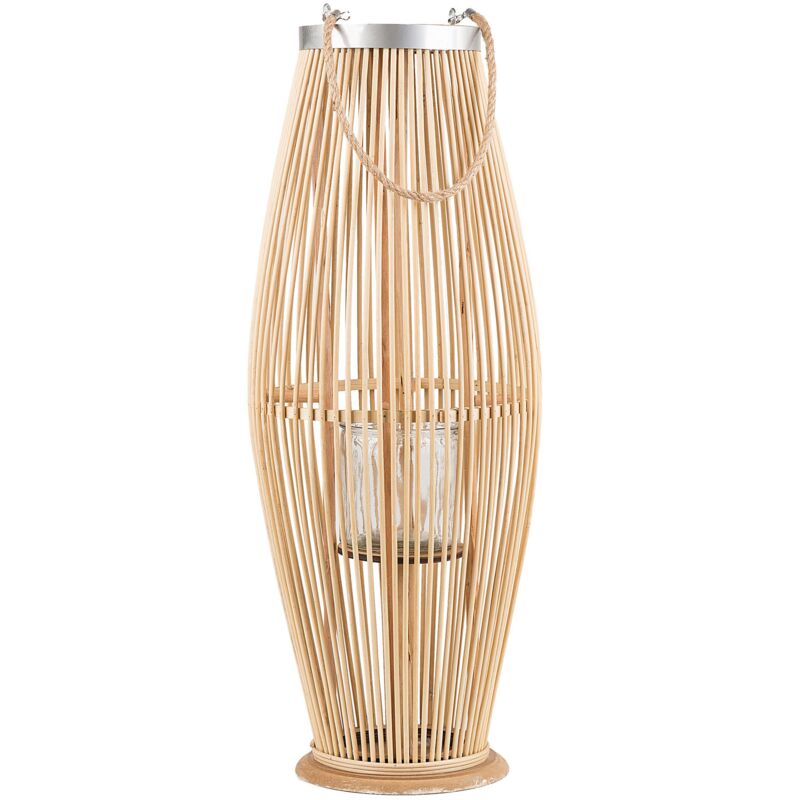 

Linterna decorativa marrón claro 72 cm TAHITI