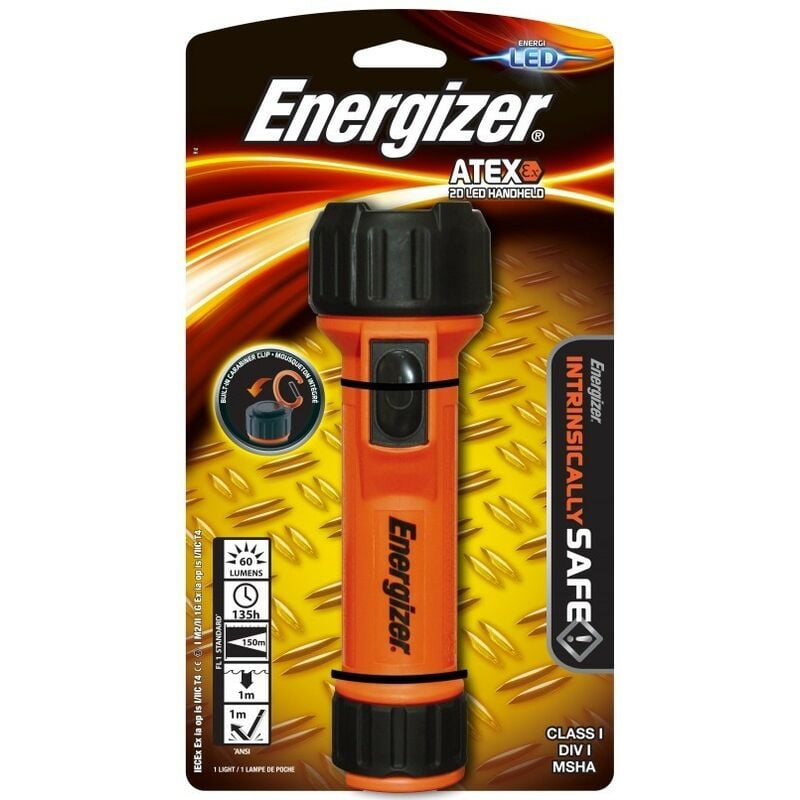 

Linterna Hardcase Profesional Atex 60 lumenes 2xD excl - Energizer