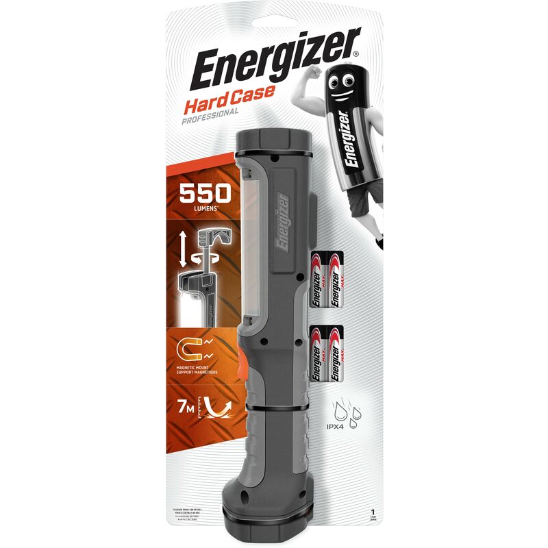 

Linterna Hard Case Pro Work Light 500 lm ( 4 pilas incluidas)