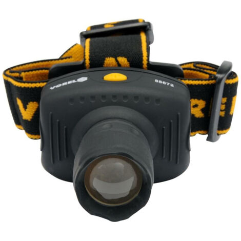 Linterna frontal 1LED/1W 3funciones 88672 VOREL