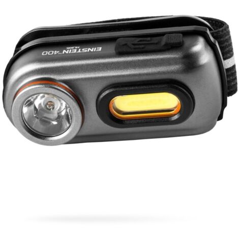 LINTERNA FRONTAL BIFOCO RECARGABLE EINSTEIN 400 400 LM - NEB-HLP-0005-G