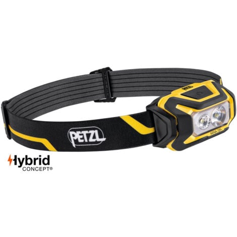 Linterna frontal compacta PETZL Aria 2R Waterproof - 450 lúmenes - Camuflaje - Batería incluida - E071AA00
