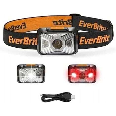 Linterna frontal Everbrite de 250 lúmenes